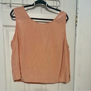 Bloomingdale's Peach Tank Top‎